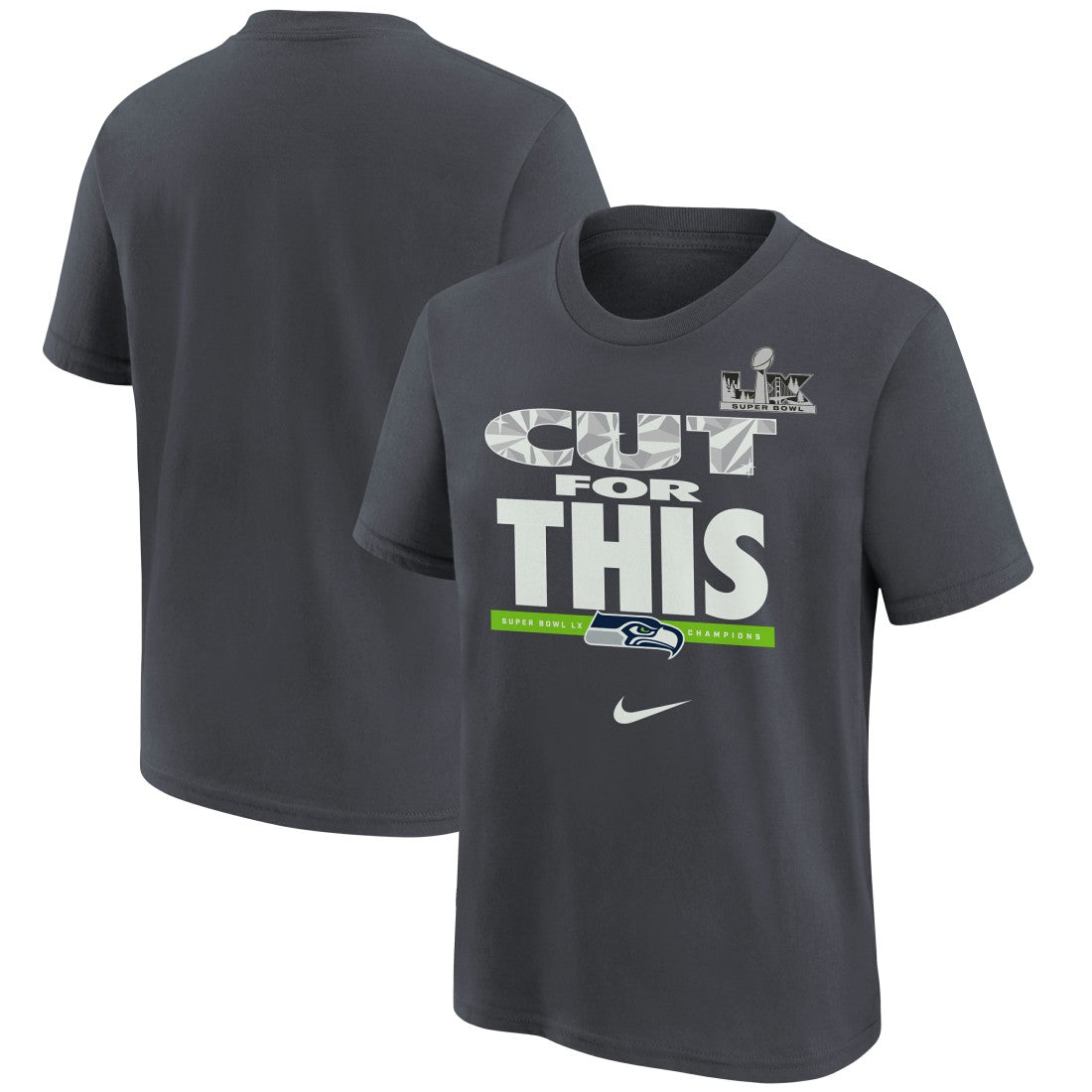 NFL Seattle Seahawks Youth Super Bowl LX Champions Parade T-Shirt