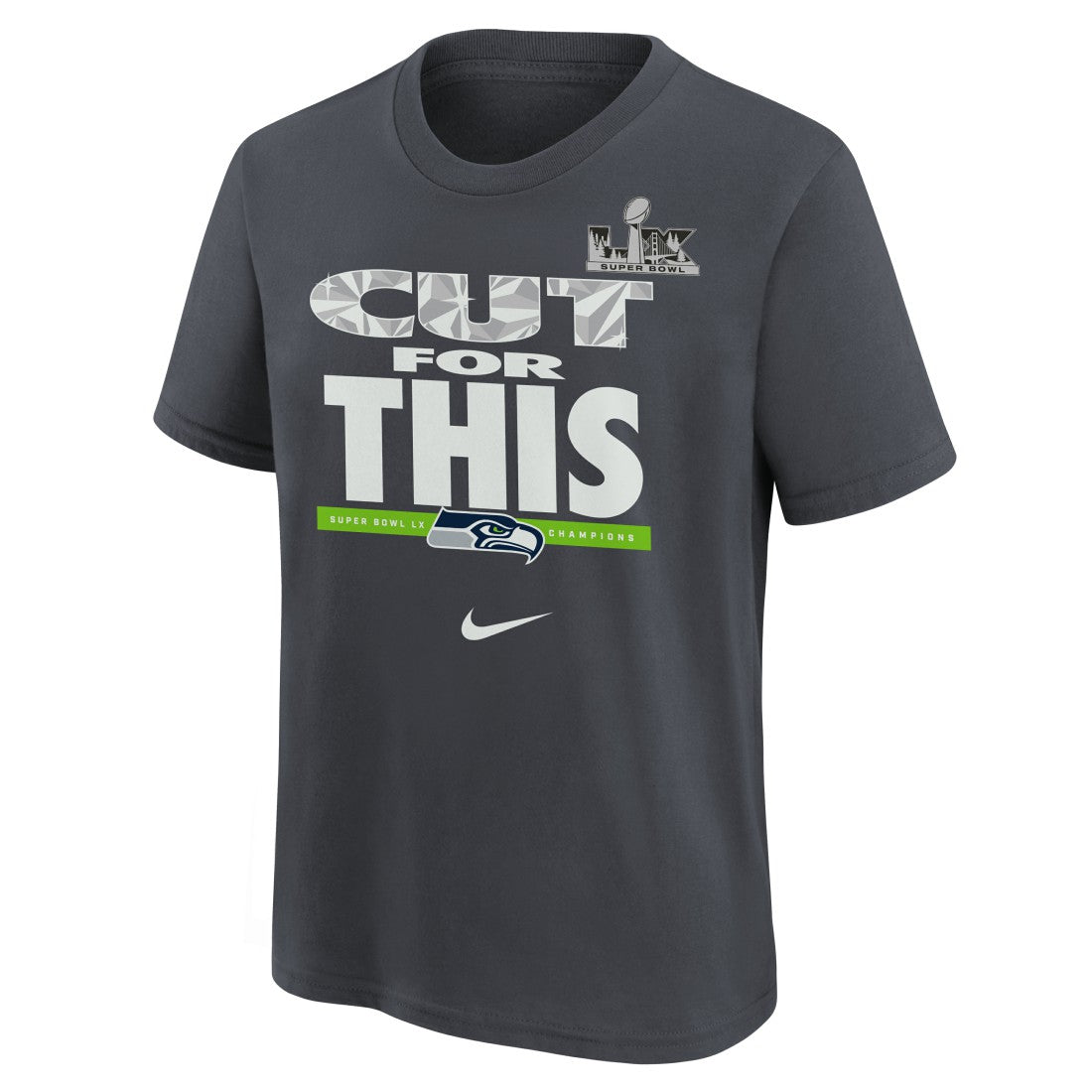 NFL Seattle Seahawks Youth Super Bowl LX Champions Parade T-Shirt