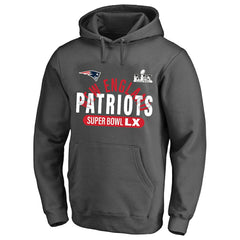 NFL New England Patriots Super Bowl LX Big & Tall Game Plan Hoodie
