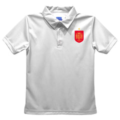 Spain National Team Vive La Fete Youth Solid Polo / Soccer Discount