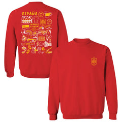 Spain National Team Vive La Fete Women's Impressions Artwork Sweatshirt / Soccer New