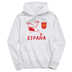 Spain National Team Vive La Fete Youth Chilena Style Hoodie / Soccer Outlet