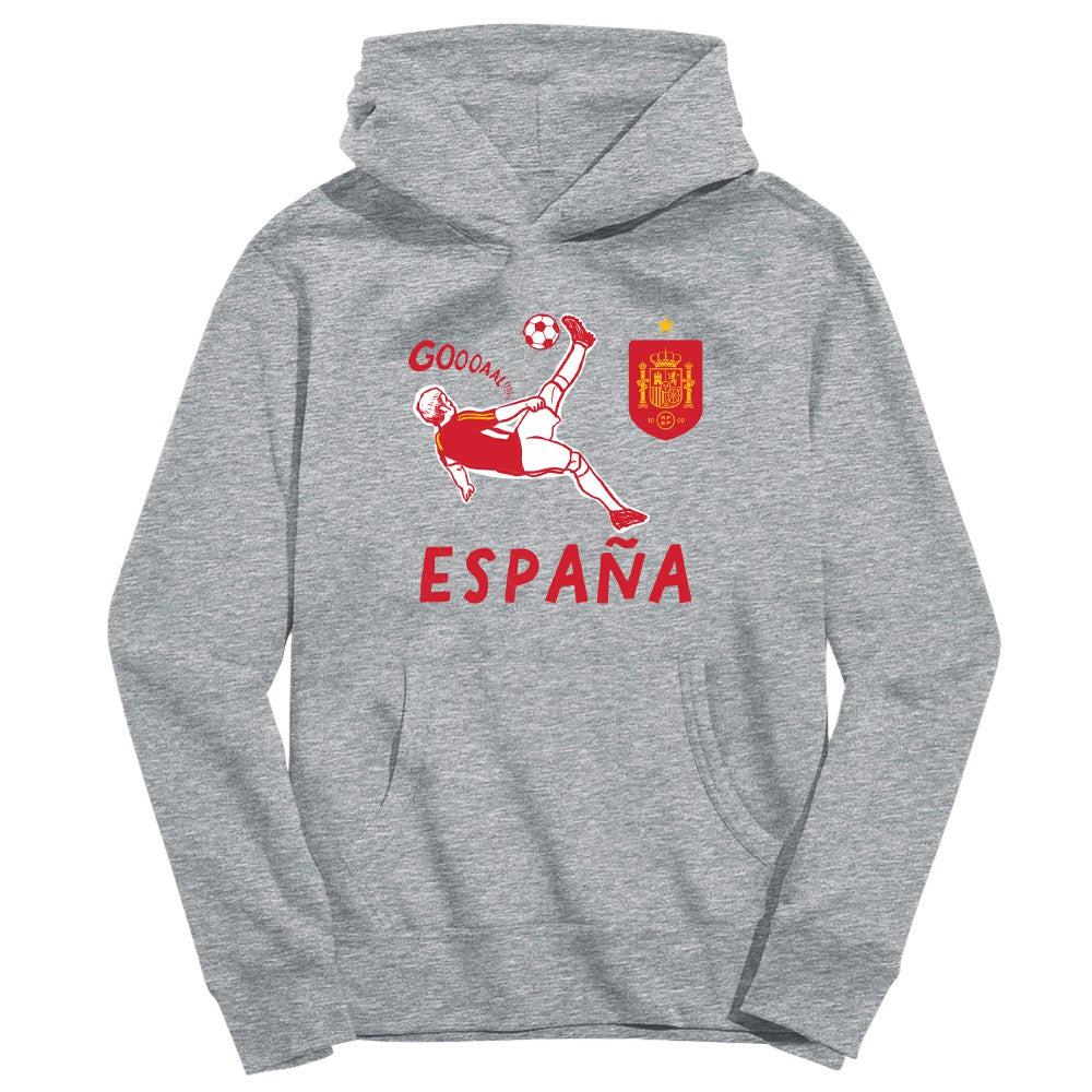 Spain National Team Vive La Fete Youth Chilena Style Hoodie / Soccer On sale