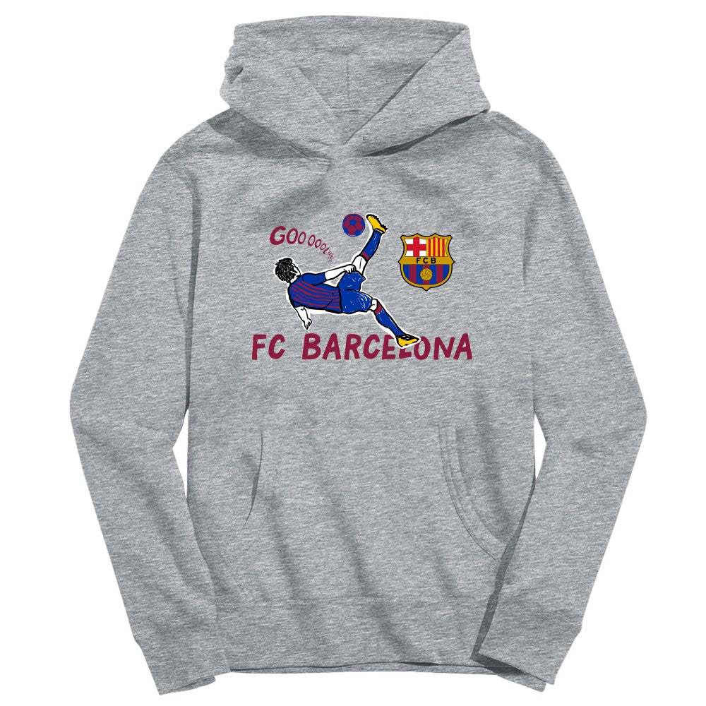 Barcelona Vive La Fete Youth Chilena Style Hoodie / Soccer Outlet