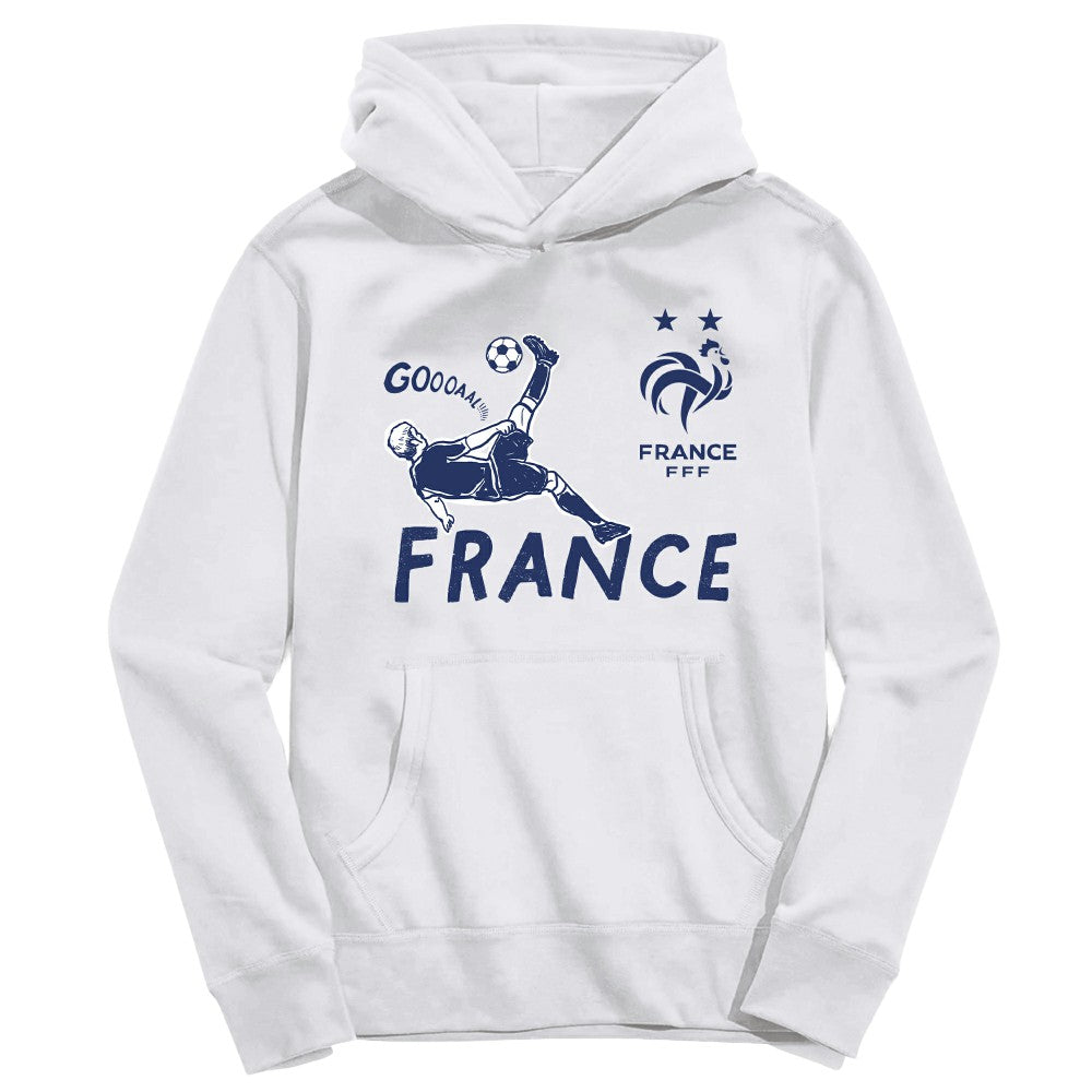 France National Team Vive La Fete Youth Chilena Style Hoodie / Soccer New