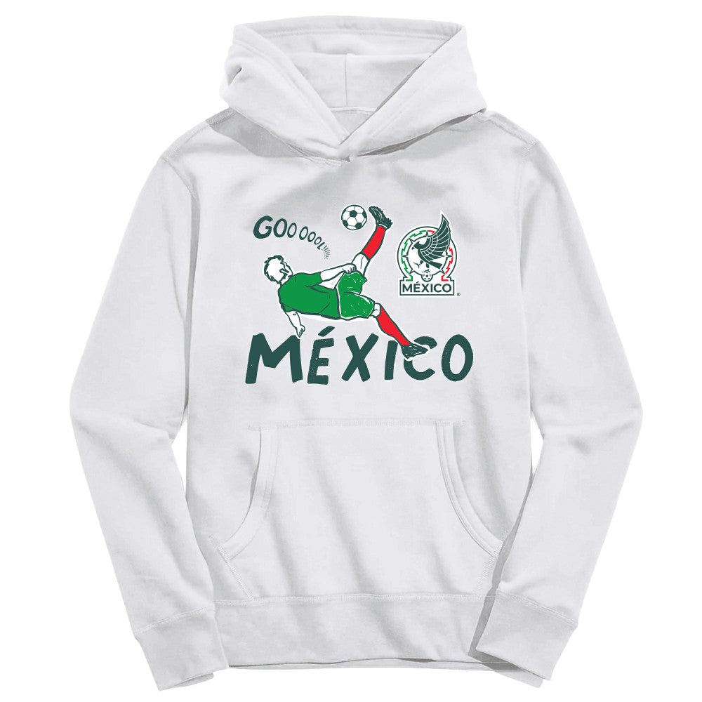 Mexico National Team Vive La Fete Youth Chilena Style Hoodie / Soccer On sale