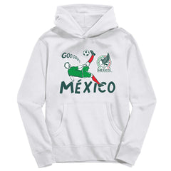 Mexico National Team Vive La Fete Youth Chilena Style Hoodie / Soccer On sale