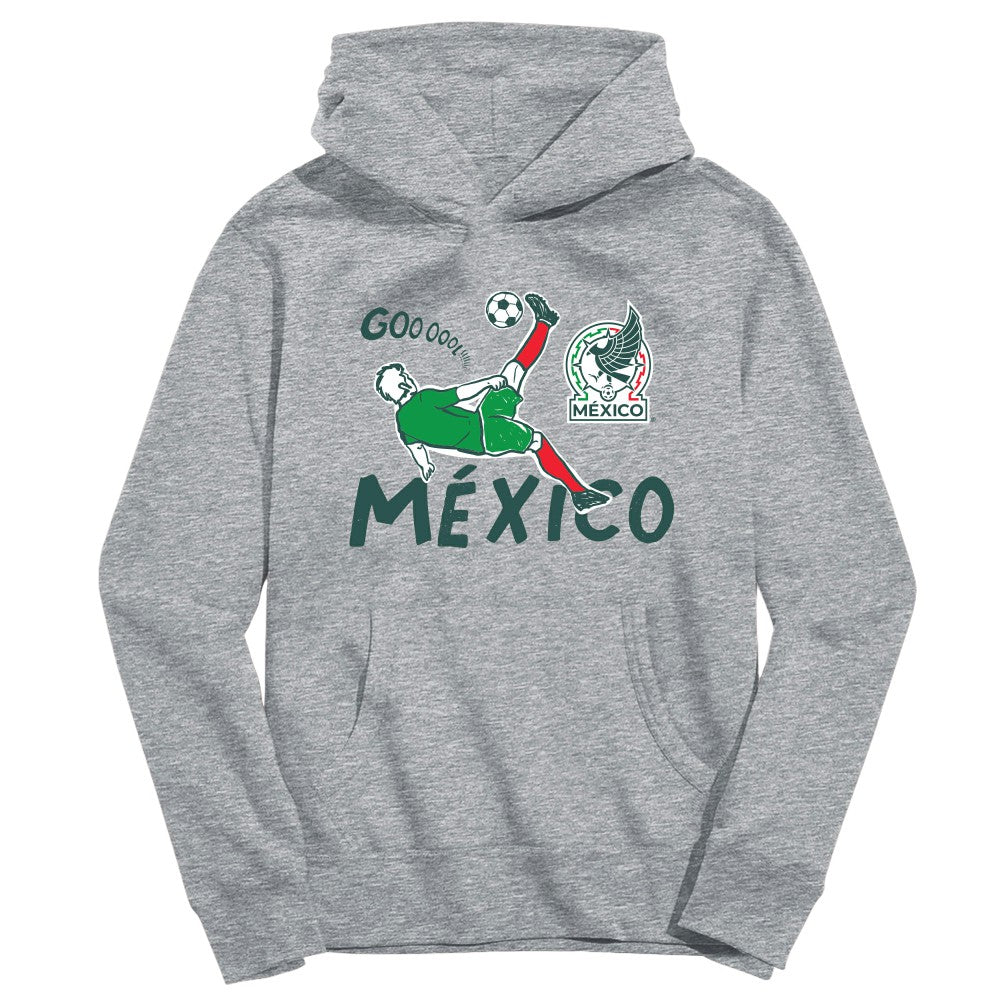 Mexico National Team Vive La Fete Youth Chilena Style Hoodie / Soccer New