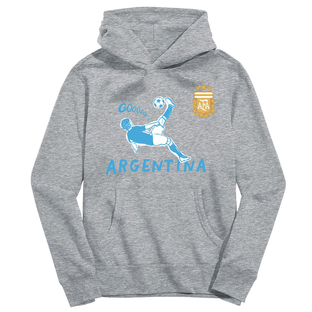 Argentina National Team Vive La Fete Youth Chilena Style Hoodie / Soccer Discount