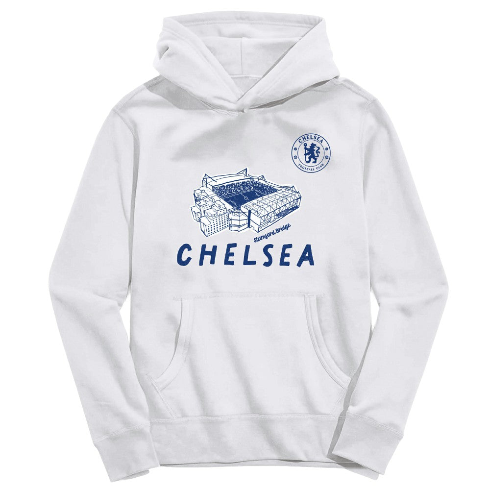 Chelsea Vive La Fete Youth Stadium Style Hoodie / Soccer On sale