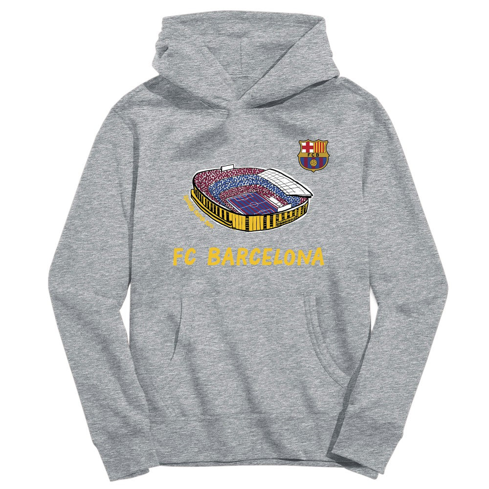 Barcelona Vive La Fete Youth Stadium Style Hoodie / Soccer Outlet