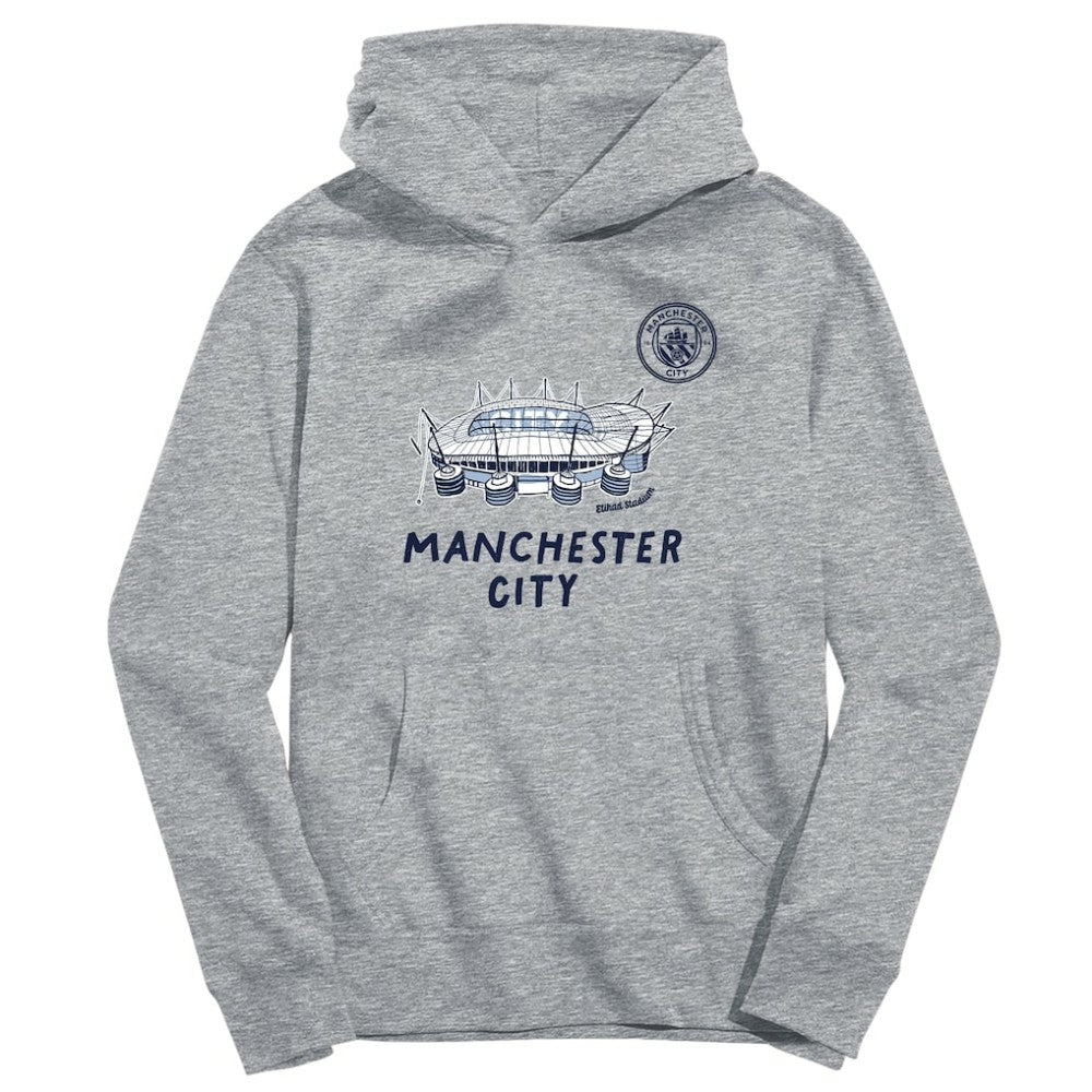 Manchester City Vive La Fete Youth Stadium Style Hoodie / Soccer Outlet
