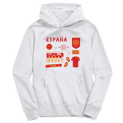 Spain National Team Vive La Fete Youth Impressions Icons Hoodie / Soccer Sale