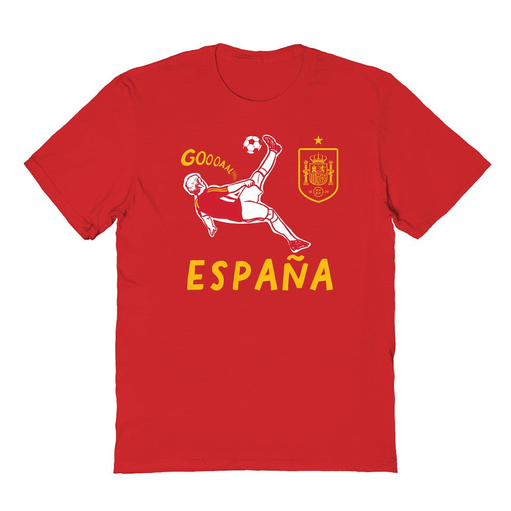 Spain National Team Vive La Fete Youth Chilena Style T-Shirt / Soccer Outlet