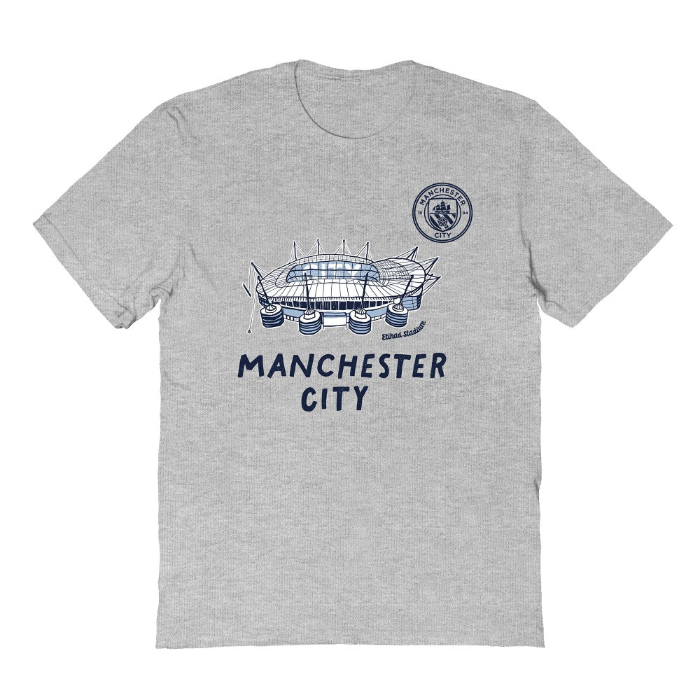 Manchester City Vive La Fete Youth Chilena Style T-Shirt / Soccer Outlet
