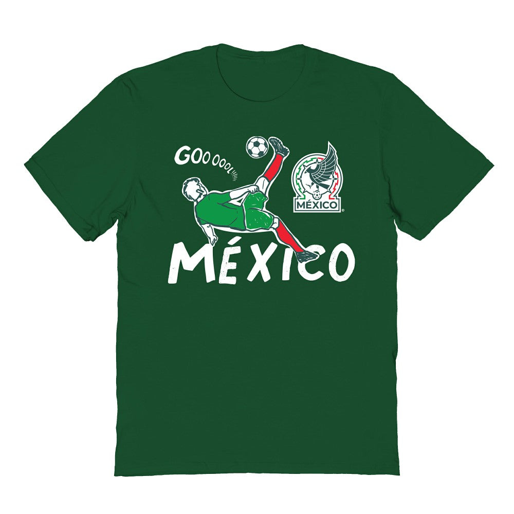 Mexico National Team Vive La Fete Youth Chilena Style T-Shirt / Soccer Hot sale