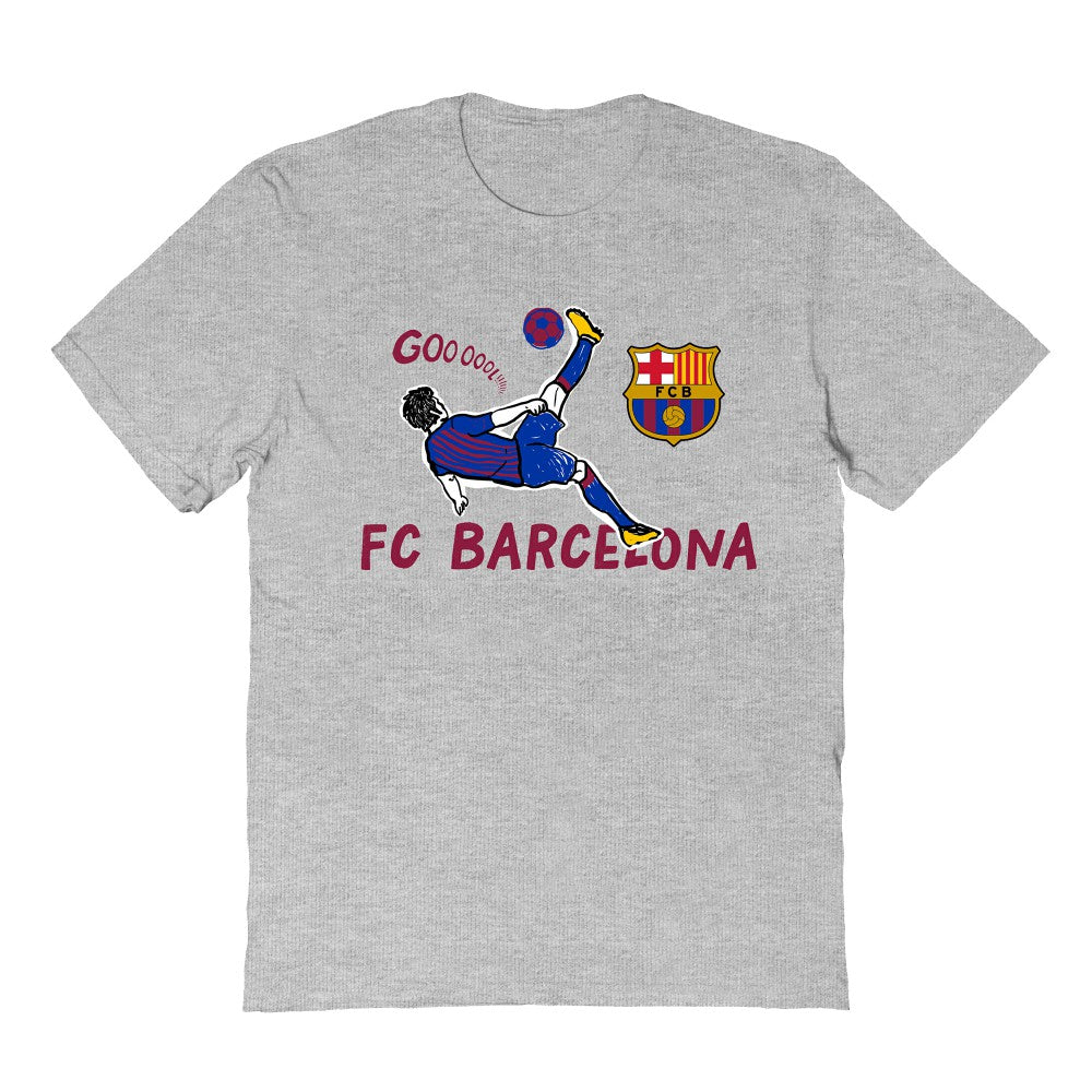 Barcelona Vive La Fete Youth Chilena Style T-Shirt / Soccer Sale