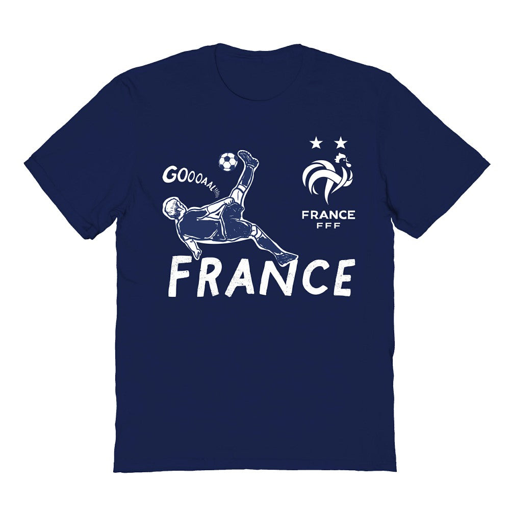 France National Team Vive La Fete Youth Chilena Style T-Shirt / Soccer Outlet