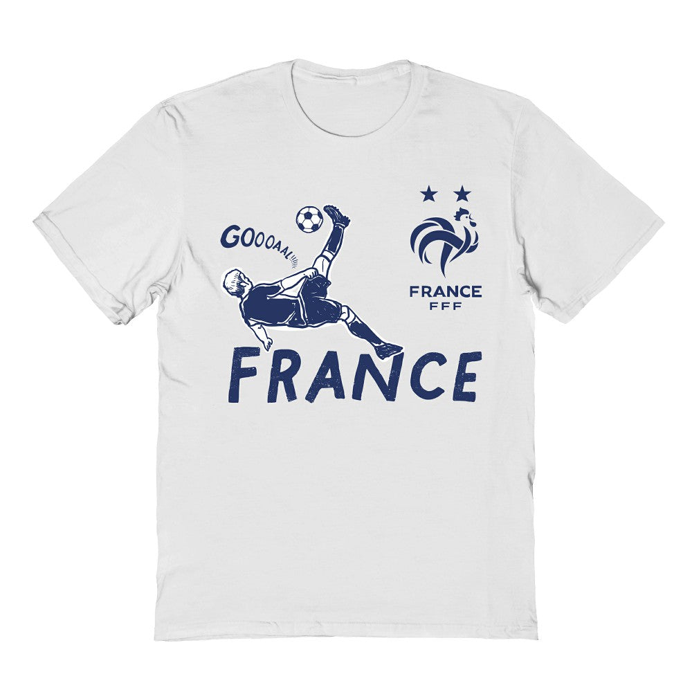 France National Team Vive La Fete Youth Chilena Style T-Shirt / Soccer On sale