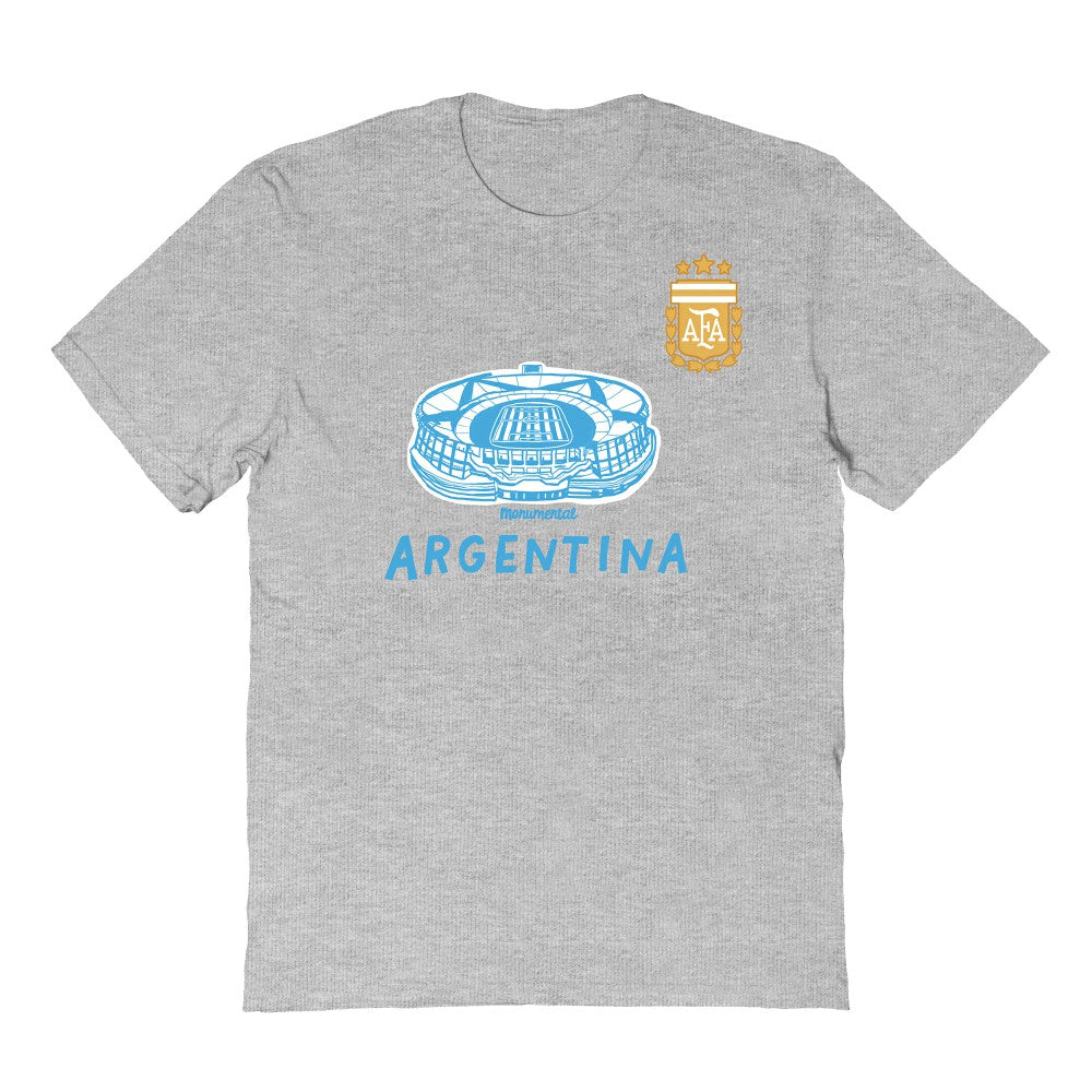 Argentina National Team Vive La Fete Youth Chilena Style T-Shirt / Soccer Discount