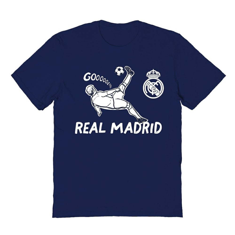 Real Madrid Vive La Fete Youth Chilena Style T-Shirt / Soccer On sale