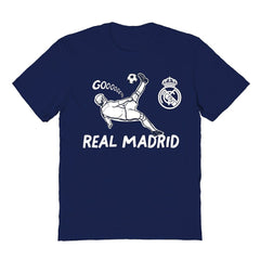 Real Madrid Vive La Fete Youth Chilena Style T-Shirt / Soccer On sale