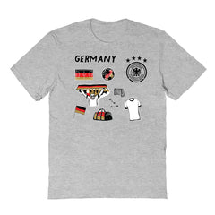 Germany National Team Vive La Fete Youth Impressions Icons T-Shirt / Soccer On sale