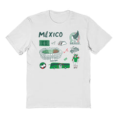 Mexico National Team Vive La Fete Youth Impressions Icons T-Shirt / Soccer Sale