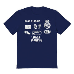 Real Madrid Vive La Fete Youth Impressions Icons T-Shirt / Soccer Outlet