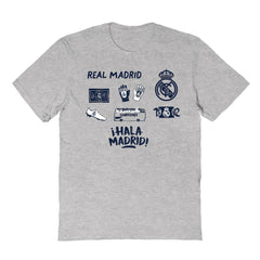 Real Madrid Vive La Fete Youth Impressions Icons T-Shirt / Soccer Online