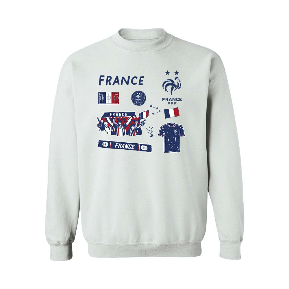 France National Team Vive La Fete Women's Impressions Icons Sweatshirt / Soccer Sale