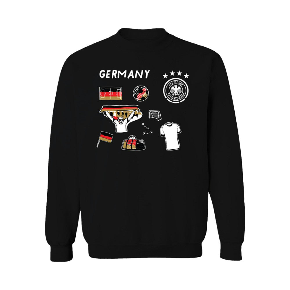 Germany National Team Vive La Fete Women's Impressions Icons Sweatshirt / Soccer Discount