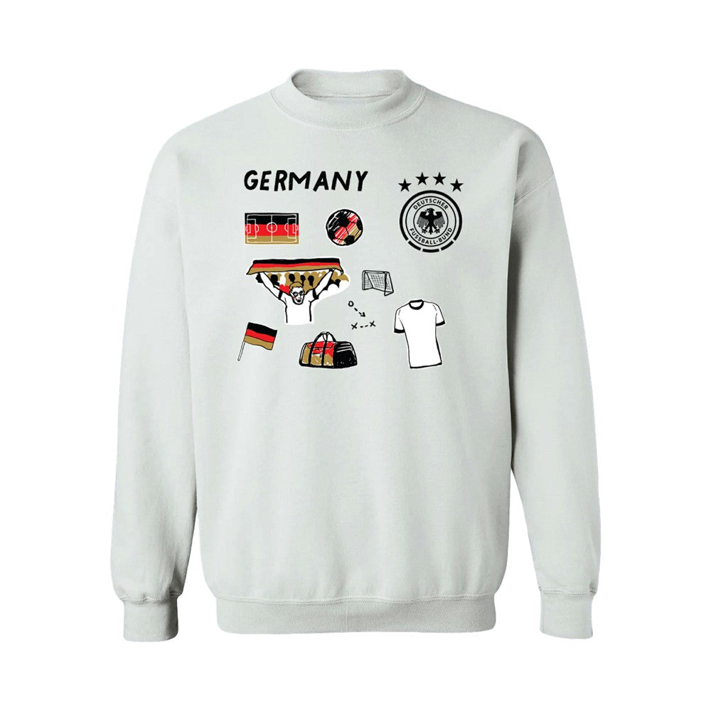 Germany National Team Vive La Fete Women's Impressions Icons Sweatshirt / Soccer On sale