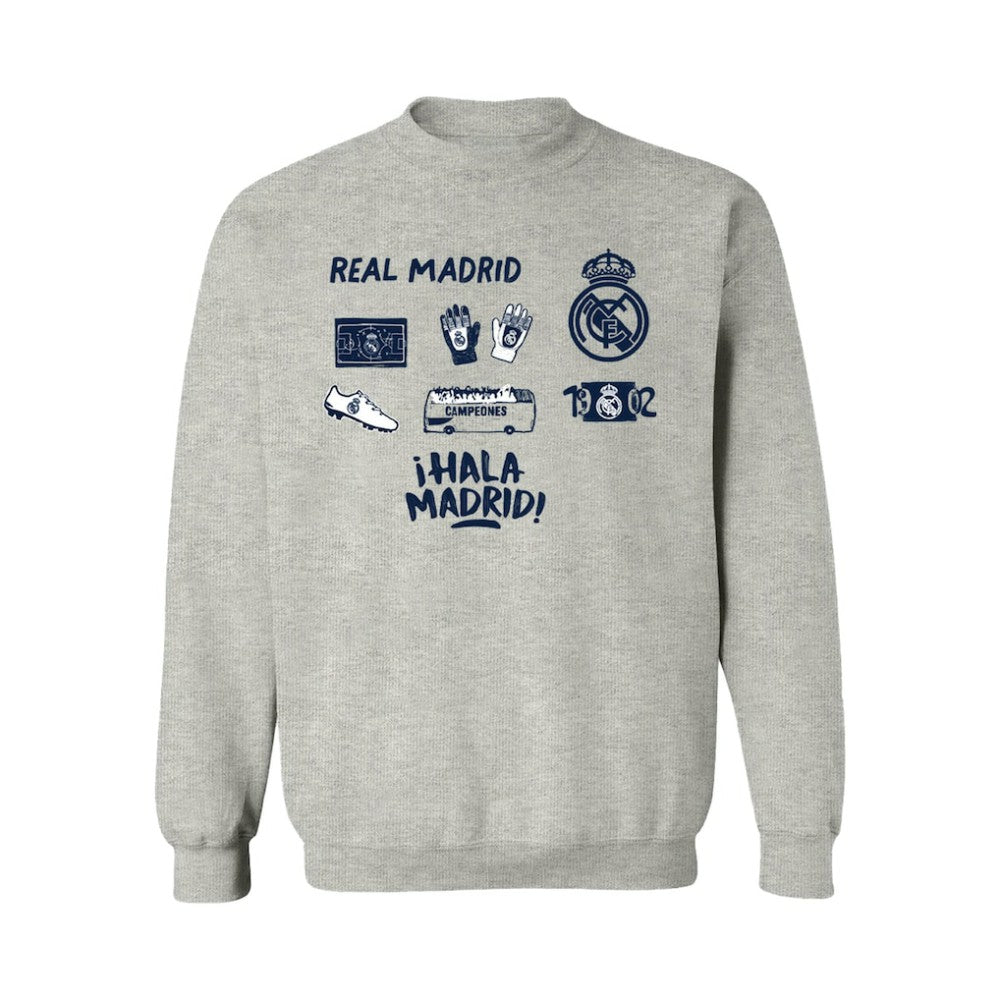 Real Madrid Vive La Fete Women's Impressions Icons Sweatshirt / Soccer Sale