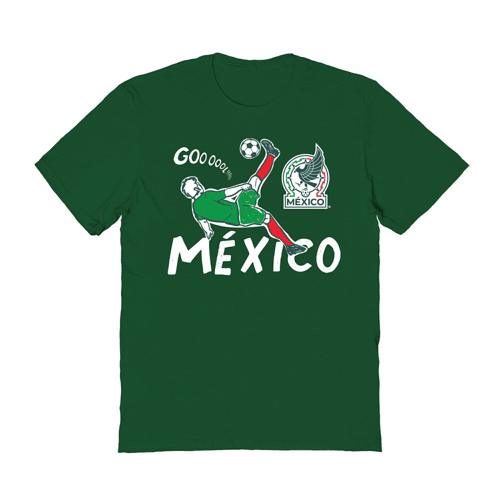Mexico National Team Vive La Fete Women's Chilena Style T-Shirt / Soccer For sale