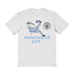 Manchester City Vive La Fete Women's Chilena Style T-Shirt / Soccer Discount