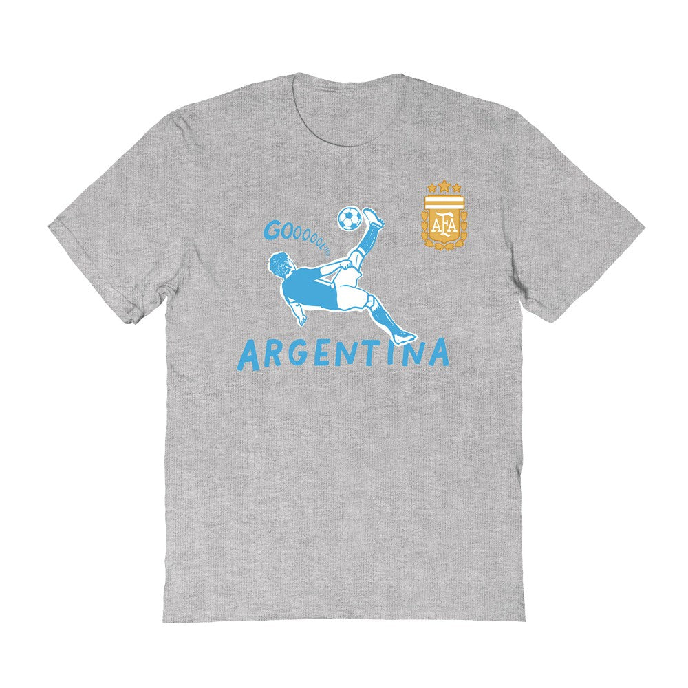 Argentina National Team Vive La Fete Women's Chilena Style T-Shirt / Soccer New