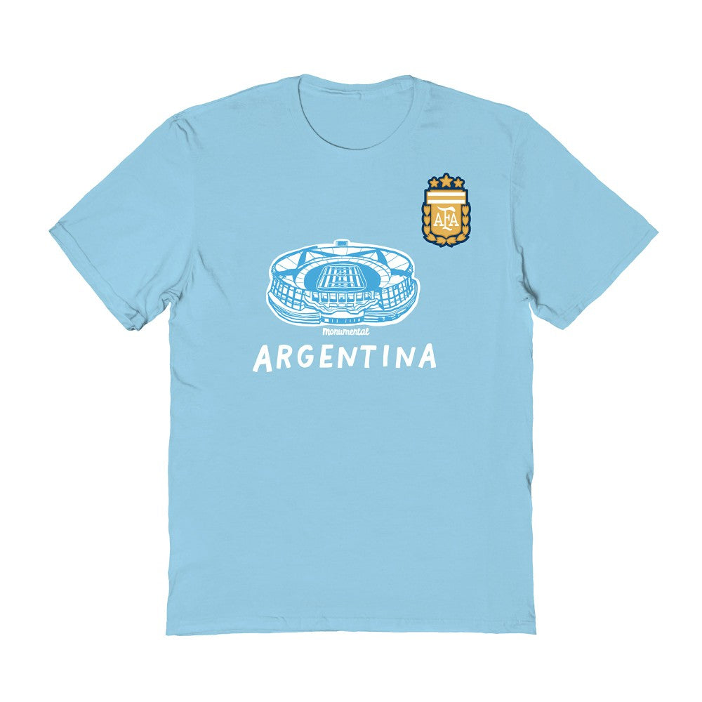Argentina National Team Vive La Fete Women's Stadium Style T-Shirt / Soccer Outlet