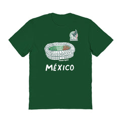 Mexico National Team Vive La Fete Women's Stadium Style T-Shirt / Soccer On sale