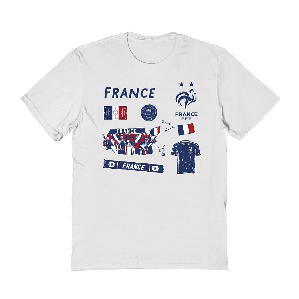 France National Team Vive La Fete Women's Impressions Icons T-Shirt / Soccer On sale