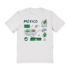Mexico National Team Vive La Fete Women's Impressions Icons T-Shirt / Soccer Sale