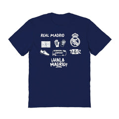Real Madrid Vive La Fete Women's Impressions Icons T-Shirt / Soccer For sale