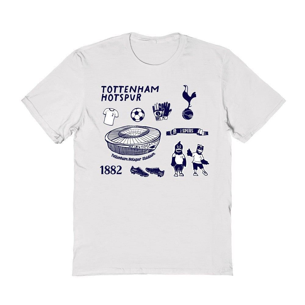 Tottenham Hotspur Vive La Fete Women's Impressions Icons T-Shirt / Soccer Online