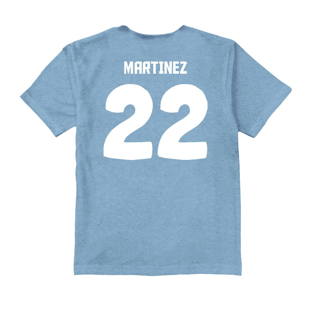 Lautaro Martinez Argentina National Team Vive La Fete Youth Player Name & Number Color Badge T-Shirt / Soccer Hot sale