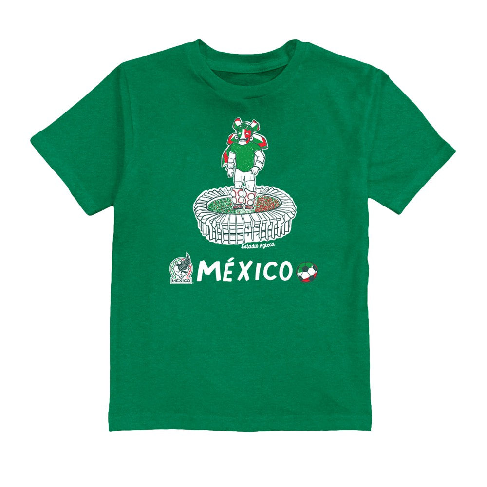 Edson Álvarez Mexico National Team Vive La Fete Youth Player Name & Number Stadium Style T-Shirt / Soccer Online