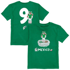 Raúl Jiménez Mexico National Team Vive La Fete Youth Player Name & Number Stadium Style T-Shirt / Soccer On sale