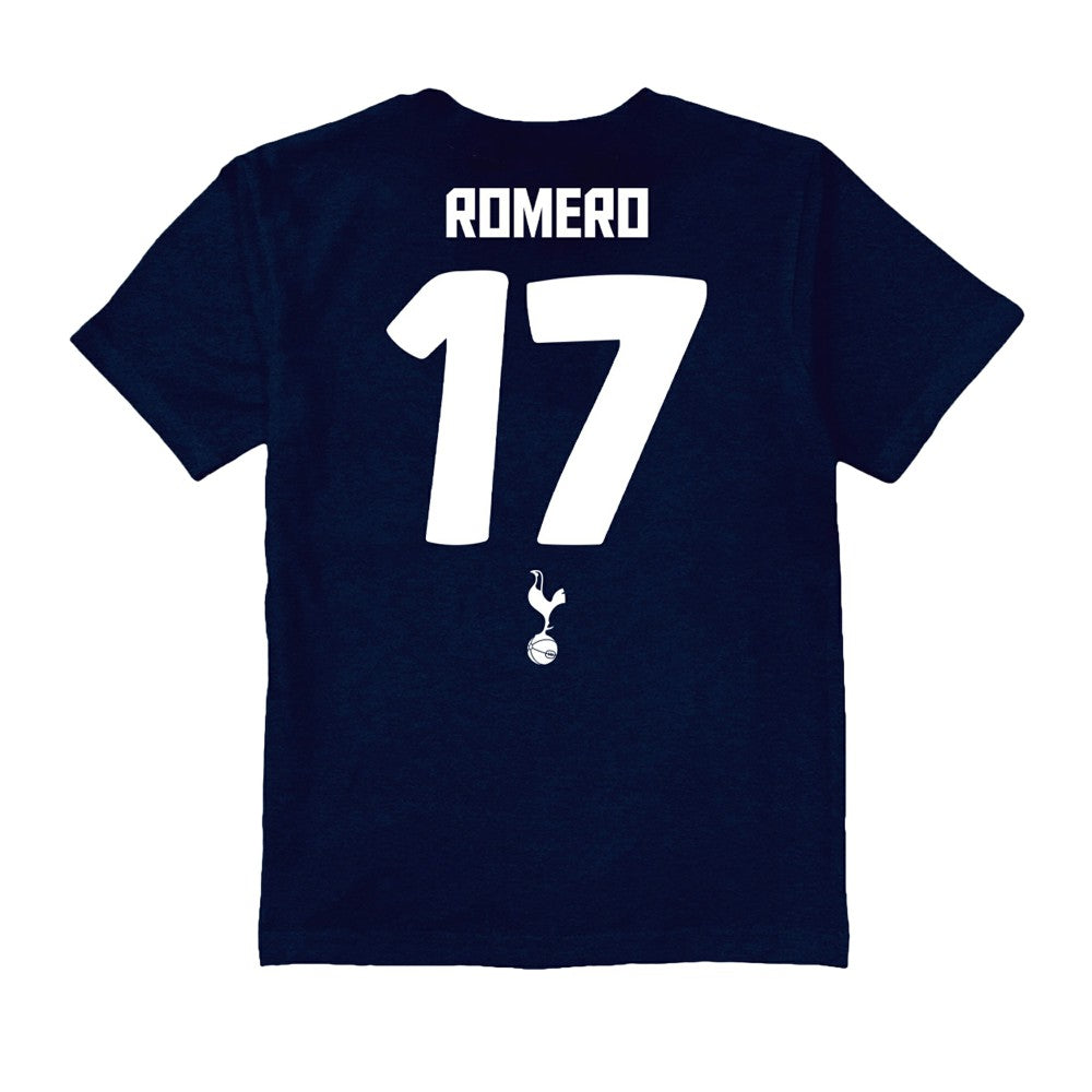 Cristian Romero Tottenham Hotspur Vive La Fete Youth Player Name & Number Stadium Style T-Shirt / Soccer New