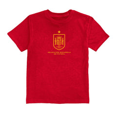 Spain National Team Vive La Fete Youth Color Badge T-Shirt / Soccer Outlet