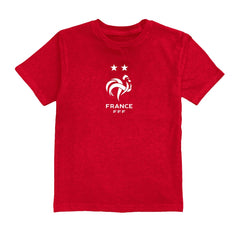 France National Team Vive La Fete Youth Color Badge T-Shirt / Soccer Sale