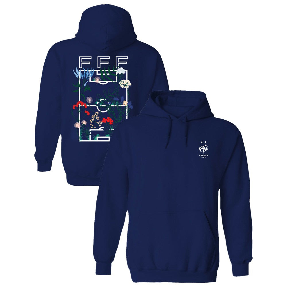 France National Team Vive La Fete Women's Soccer Field Fleece Hood / Soccer On sale